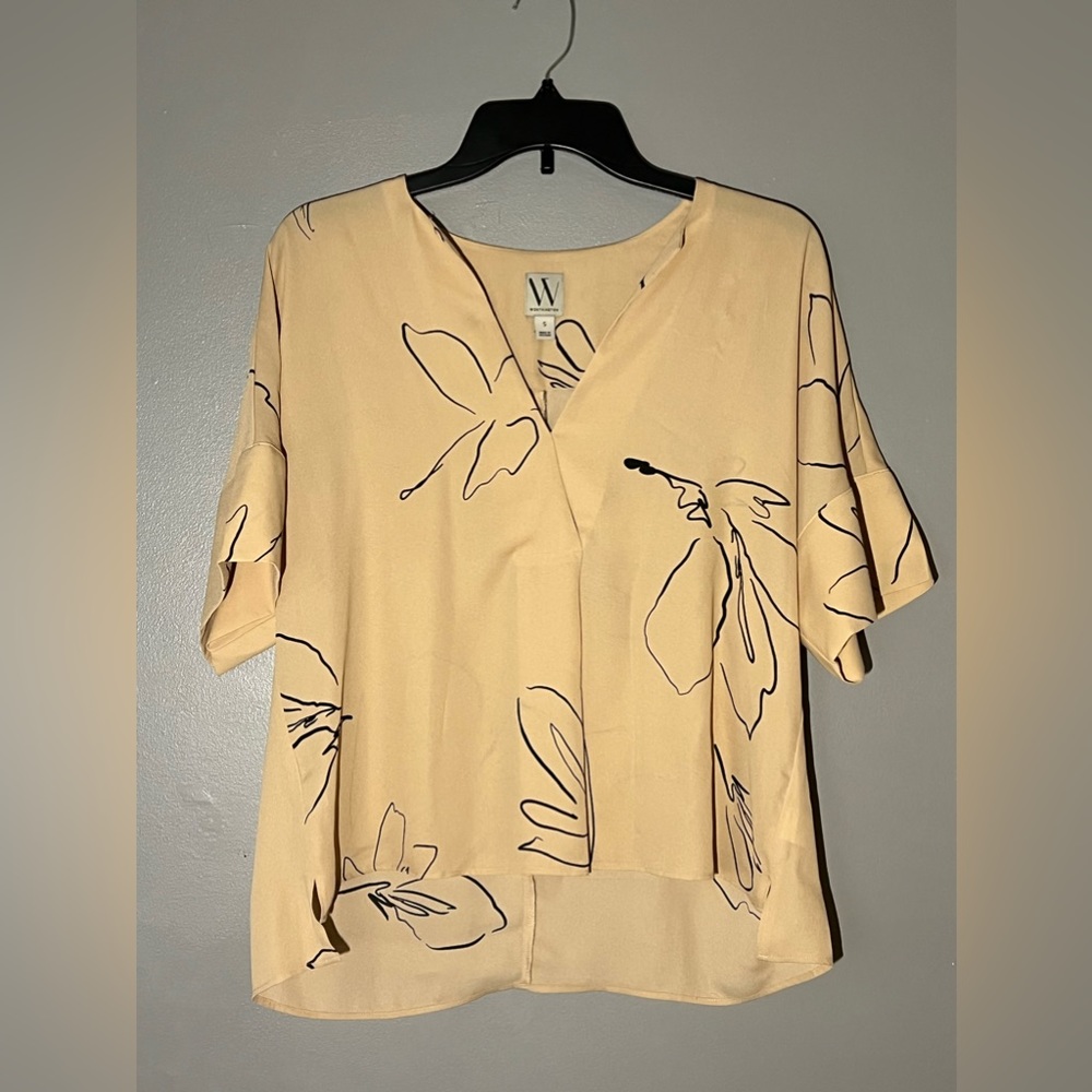 Worthington Blouse - Tan